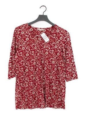 SEASALT CORNWALL Women's Top S Red 100% Cotton Tunic
