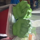 Hulk Theme Green Hulk-Style Costume Fist Hands Gloves Costume Accessory — photo 1
