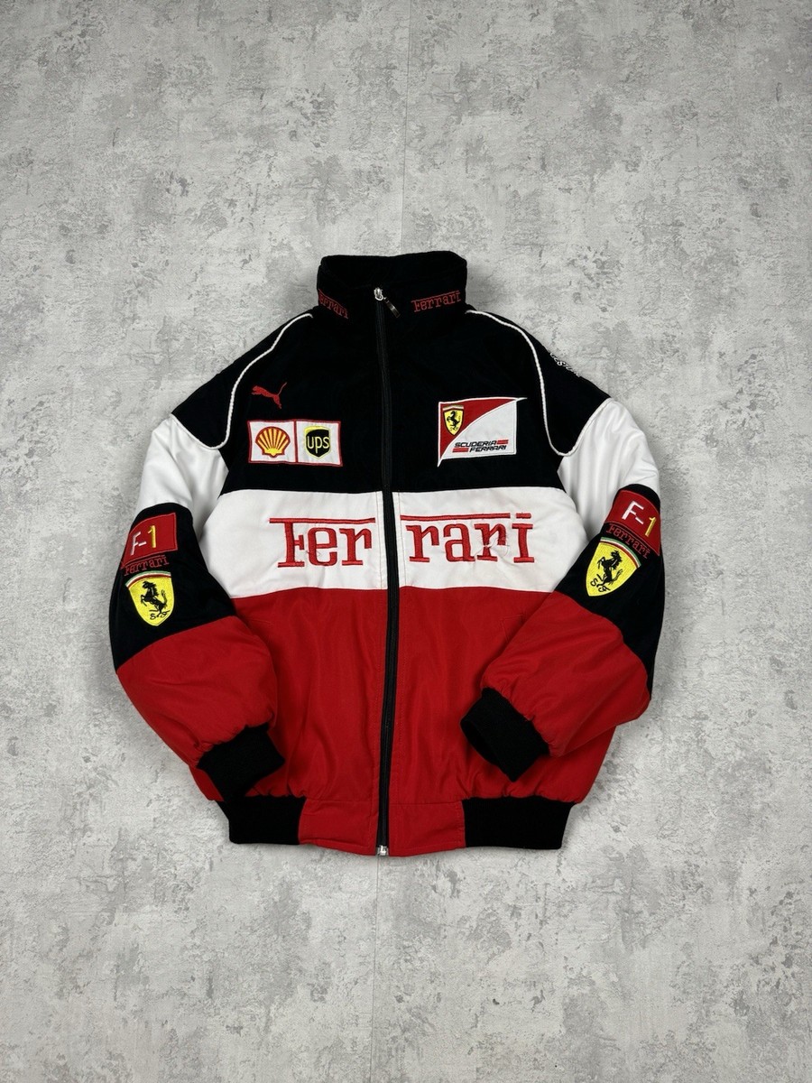 Ferrari F1 レーシングジャケット Ferrari F1 Racing Moto Jacket Size M | eBay