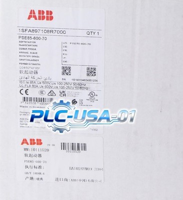 1PCS Brand New ABB PSE85-600-70 1SFA897108R7000 Soft Starter Fast delivery
