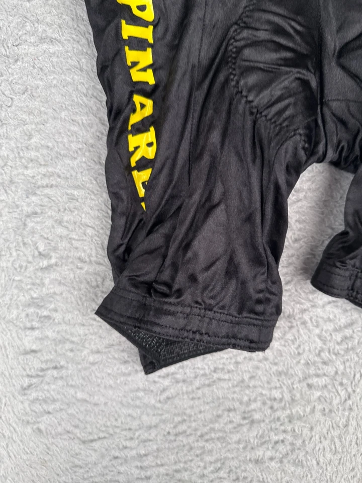 Pantalones Cortos de Ciclismo Girodana DE COLECCIÓN Adultos EE. UU. Pequeños Negros Pinarello Hechos en Italia Acolchados Foto 3 de 4