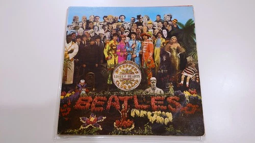 The Beatles : Sgt Peppers Lonely Hearts Club Band - LP UK Vinyl B&Y Parlophone