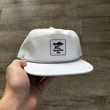 BRAND NEW TAGS Rare CYPRESS POINT GOLF CLUB   Melin Golf Hat CPC HAT WHITE  NEW