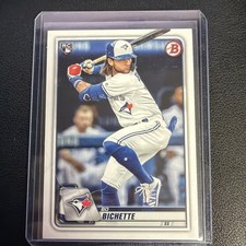 Bo Bichette 2020 Bowman Paper Rookie Card #52 RC Blue Jays. rookie card picture