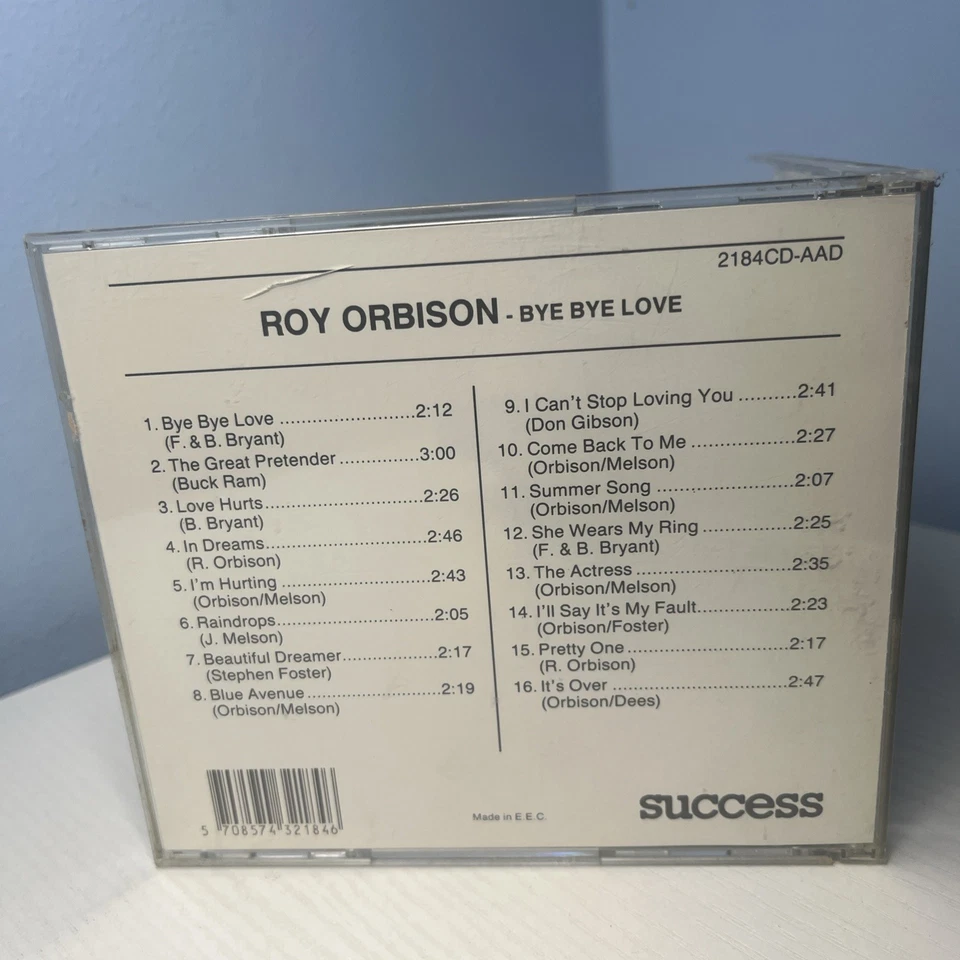 Roy Orbison Bye Love - CD - Image 3 of 4