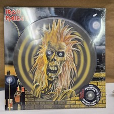 SEALED 2021 RSD Iron Maiden "40th Anniversary" clear picture disc LP - MINT 