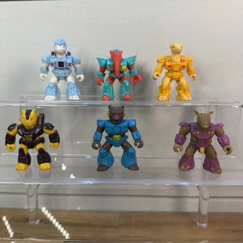 6 X VINTAGE Hasbro Takara BATTLE BEASTS Figures Lot of 6 *No Rubs Ships Fast!