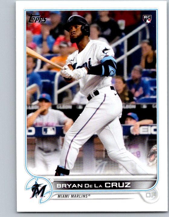 2022 Topps 1st Edition #22 Bryan De La Cruz Rookie