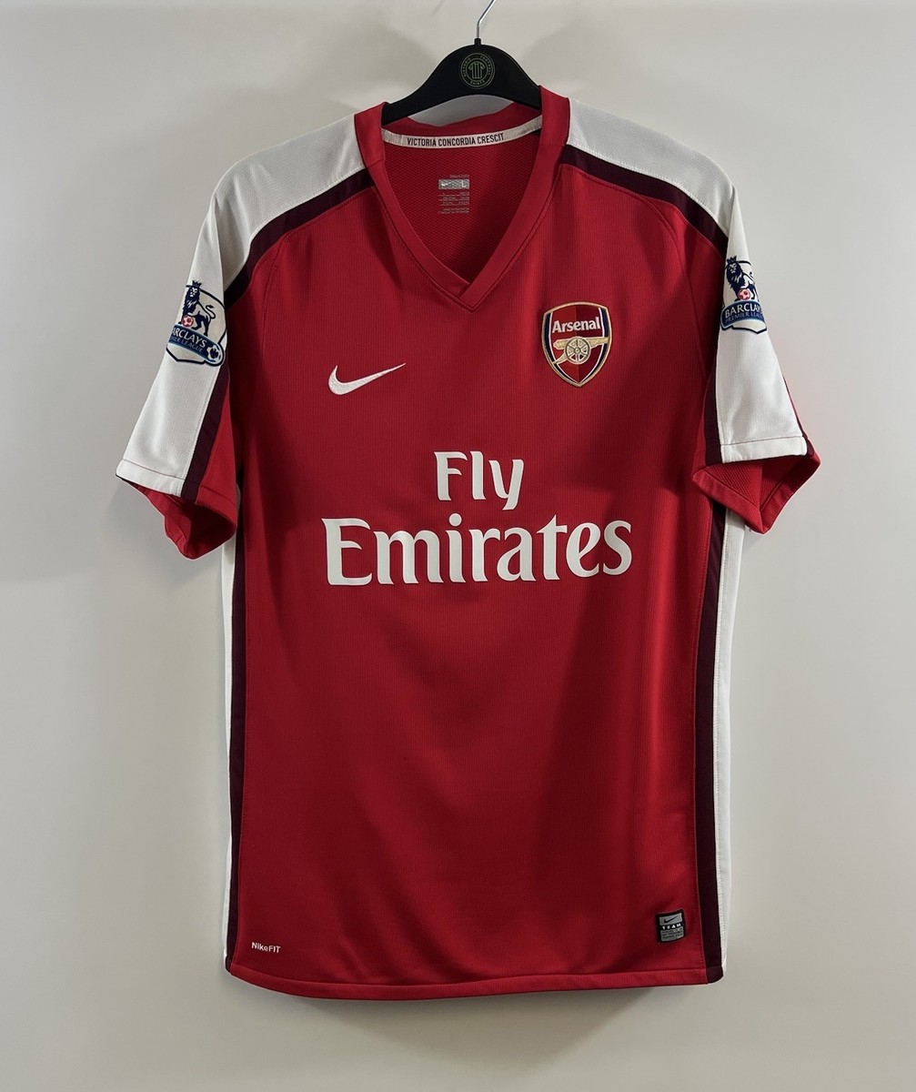 Arsenal Fabregas 4 Home Football Shirt 2008/10 Adults Large Nike