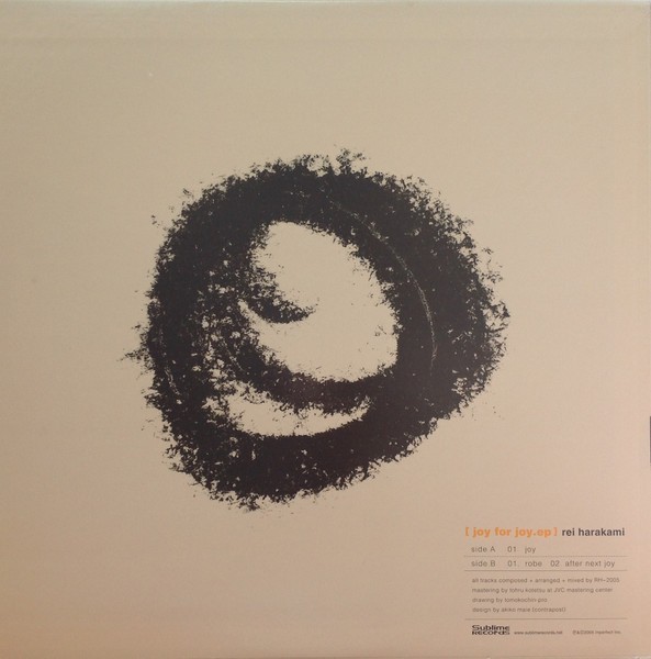 Rei Harakami / Joy For Joy EP 2005 Japanese Electronic Sublime