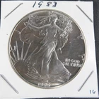 1988 American Silver Eagle – 1 oz .999 Silver – Brilliant Uncirculated‑Like