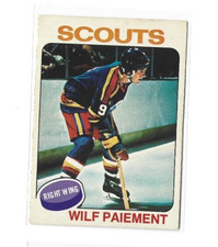 1975-76 O-Pee-Chee #195 Wilf Paiement EX