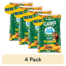 4 Pack Pennington Classic Whole Ear Corn, Squirrel and Critter Feed, 6.5 lb. Bag