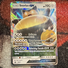 The Pokémon Company Snorlax GX SM SM05 Promo Holo Card 190 HP English 2016 on eBay