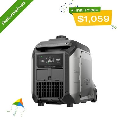 EcoFlow SG4000 DC Fast Charging Dual Fuel Smart Generator for DELTA Pro series