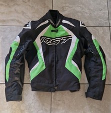 RST Tractech Evo 4 CE Motorbike Motorcycle Textile Jacket Black Size 42 Medium