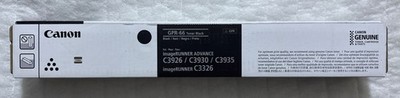 Canon GPR-66 Black Toner 5753C003 imageRunner C3326 C3926 C3930 C3935 Sealed Box