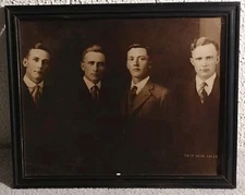 Vtg Late Teens-Early 1920s Black & White 8x10 Photo by That Man Amos Oklahoma