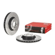 2X BREMBO BREMSSCHEIBEN VORNE 342mm GELOCHT/INNENBEL. PASSEND F&Uuml;R MERCEDES-BENZ