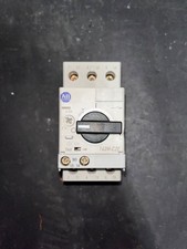 Allen-Bradley 140M-C2E-B40 Ser. B Circuit Breaker and 140M-C-AFA10 Aux. Contact