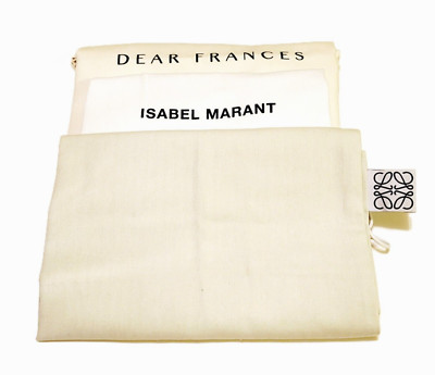 Designer Dust Bags Loewe Isabel Marant and Dear Frances 3pc