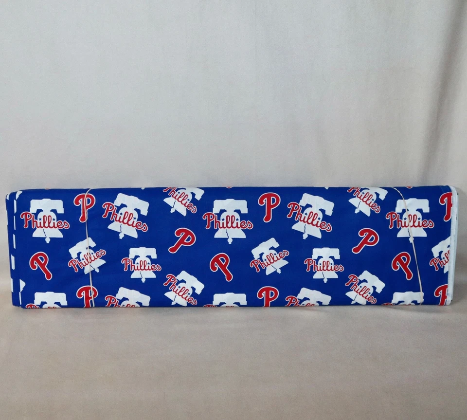 Philadelphia Phillies ~ Liberty Bell Pattern MLB Cotton Fabric 1/4 Yard 9” X 58” - Image 2 of 4