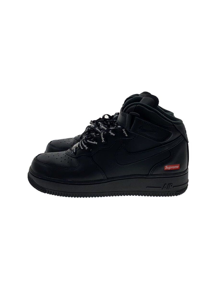 SUPREME × NIKE AIR FORCE 1 BLACK 27.5