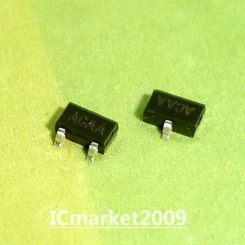 100 pz MAX809TEUR SOT-23 ACAA MAX809T MAX809 circuiti di ripristino microprocessore - Foto 1 di 1
