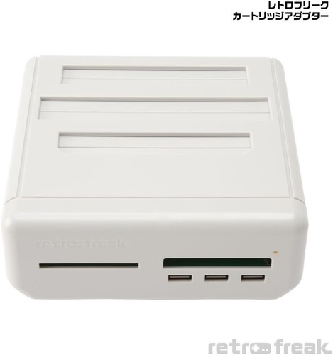 Retro Freak Premium Game Console w/Controller Adapter Set Japan CY-RF-B Black - Picture 4 of 12