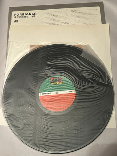 Foreigner – Self Titled (Japan Vinyl LP OBI) Atlantic Records P-6385A Vintage - Picture 3 of 9