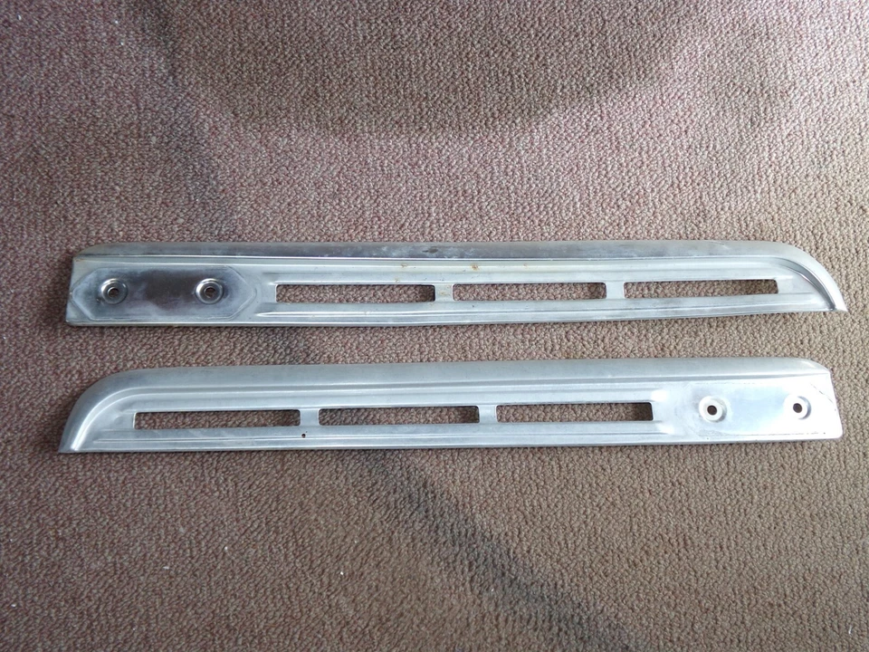 Dodge Truck 1958 1959 capó moldura lateral OEM 2 piezas Power Wagon Town Panel Foto 2 de 4