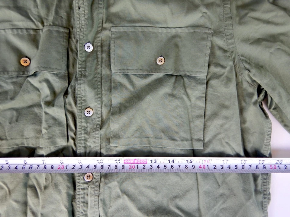 Paul Smith Italia Para hombres Nueva Camisa de Diseñador Algodón Cachemira Manga Larga x2 - Grande Foto 4 de 4