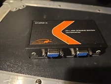 Atlona AT-APC21A VGA Video w/ Audio Switch Automatic Black Multi DC 5V~