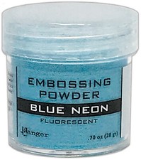 Ranger Embossing Powder-Blue Neon Pack of 3 