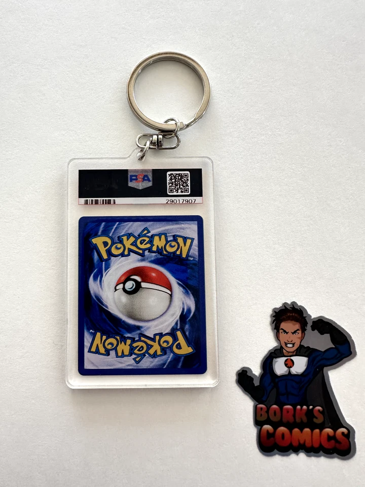 Key Issue Keychains™ - Mew - PSA Homage - Pokemon - SALE!! - Image 2 of 4