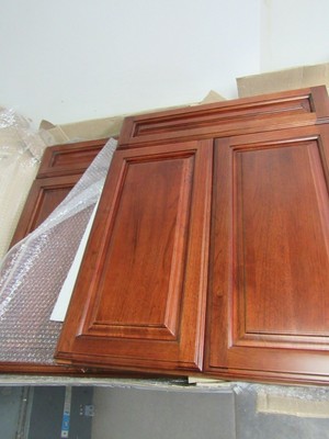KITCHEN BATHROOM BASE CABINET DOORS SOLID WALNUT W/FACE ...