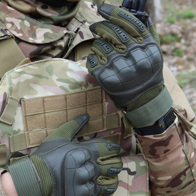 Men's Tactical Work Gloves Touchscreen Compatible Shooting Hunting Combat  Gloves