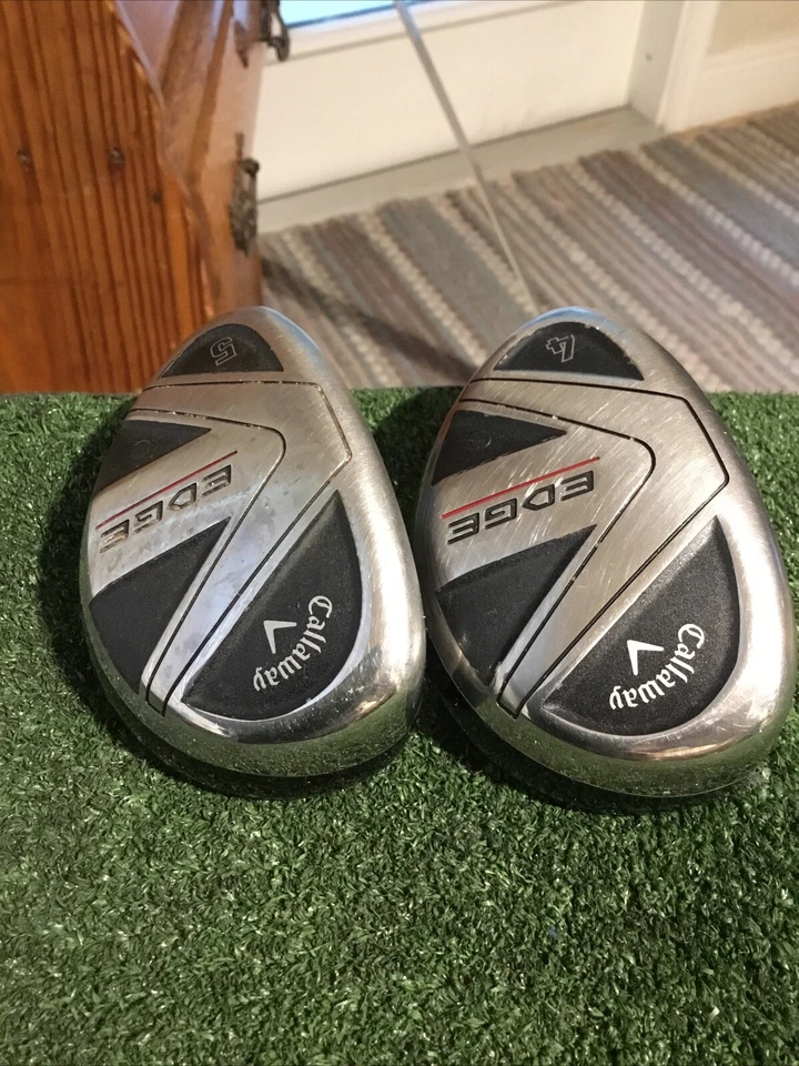 Callaway Left Handed Edge Hybrids Set (4H & 5H) Regular Graphite Shafts LH - Image 2 of 4