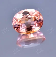 8.00 Ct Natural Padparadscha Sapphire Oval Certified Flawless Loose Gemstone