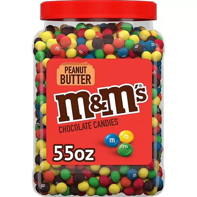 M&M?s Peanut Butter MMs Peanut Butter 1.5kg Container - SHIPS from D! EXP 03/26 - Image 2 of 4