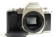  Excellent  PENTAX MZ-50 MZ 50 35mm SLR AF Film Camera Body Silver w/ Body Cap