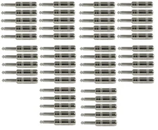 50 Pack - New Original Switchcraft 280 1/4 6.35mm 2-Conductor Mono TS Phone Plug