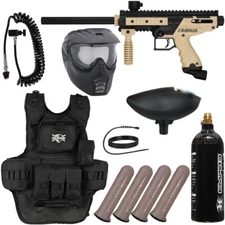 NEW Tippmann Cronus Heavy Gunner Paintball Gun Package Kit - Tan