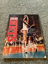 1974 Semifinals Playoff ABA Basketball Program New York Nets Virginia Squires #1