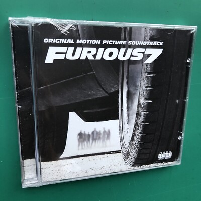 FURIOUS 7 Hiphop Gangsta Rap Film Soundtrack CD Vin Diesel Dwayne Johnson SEALED