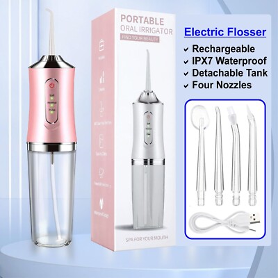 230 ml elektrische wasserdichte kabellose Zahnseide Zahn Munddusche UK