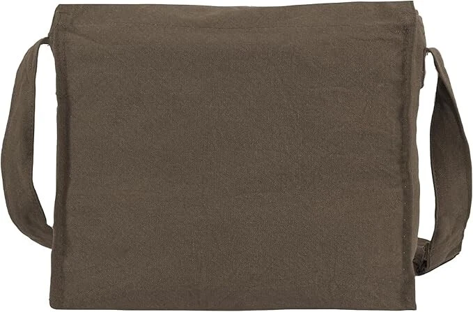 Bolso de hombro Rothco vintage de lona médica con bandolera cruzada mensajero OD Foto 4 de 4