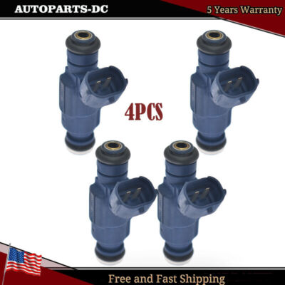 4x Fuel Injectors 35310-2B000 For Hyundai Accent i20 i30 Kia Soul Rio Ceed 1.4