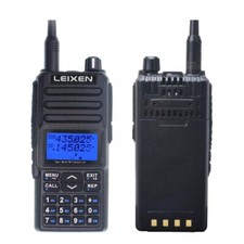 NEW LEIXEN UV-25D 20W Dual Band 136-174 400-480MHz Radio Walkie Talkie  Cable