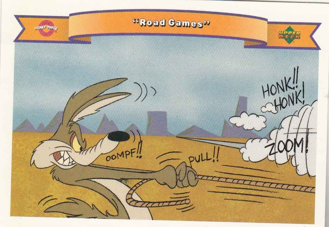 FREE SHIPPING-MINT-1991 Upper Deck Comic Ball 2 #28 - "Road Games" 